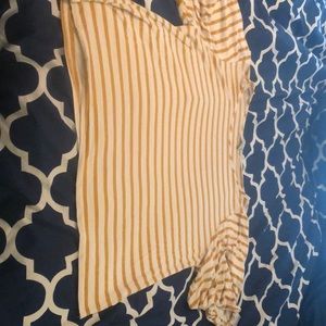 Gold and Stripes Shirt